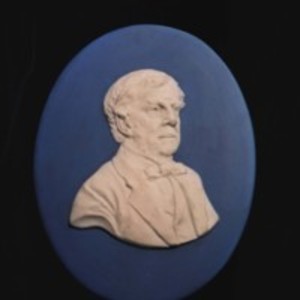 Wedgwood medallion of Oliver Wendell Holmes