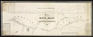 Survey of a route for a railroad from Andover to Haverhill / Joshua Barney, engineer.