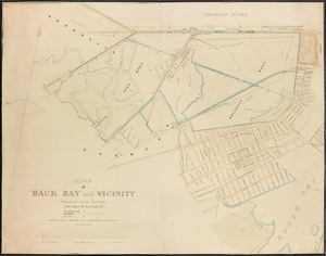 Plan of Back Bay and vicinity