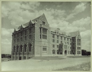 St. Mary's Hall on Boston College's early Chestnut Hill campus