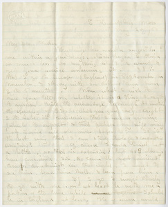 Edward Hitchcock, Jr. letter to Edward Hitchcock, 1860 May 25