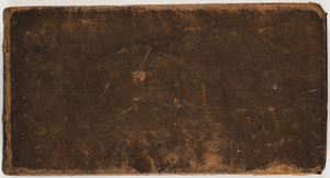 Henry Hitchcock hymnbook, 1805 April 25