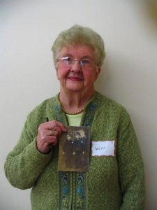 Vera Burke at the Peabody Mass. Memories Road Show