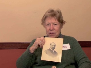 Catherine Shannon at the Irish Immigrant Experience Mass. Memories Road Show: Video Interview