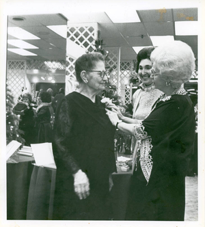 Opening day--Alyce Reizian Bridal Shop, 1979