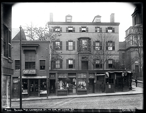 Buildings at 87 Cambridge Street to corner of Lynde Street [Harrison Gray Otis House]