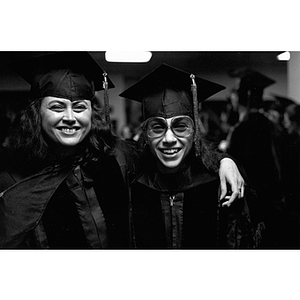 Lillian Wilmore and Jane Landers at commencement