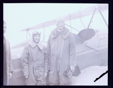 Lindberghs and Stanley Boynton, undated