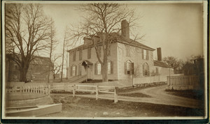Exterior view, Wentworth-Gardner House, Portsmouth, N.H.