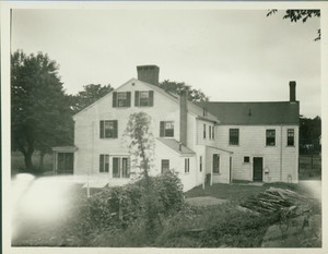 Exterior view of the Bennet-Slade House, Rumly Hall, 50 Marshall St., Revere, Mass., undated