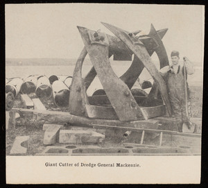 The cutter of the dredge General Mackenzie