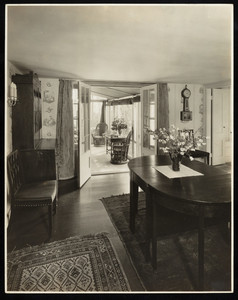 Interior view of Mary Byers Smith's colonial house, Andover, Mass.