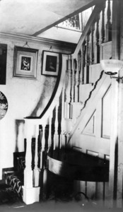 Stark House, Dunbarton, N.H., Stairwell.