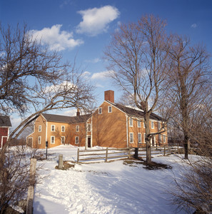 Exterior in snow, Cogswell's Grant, Essex, Mass.