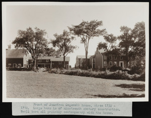 Exterior, Cogswell's Grant, Essex, Mass.