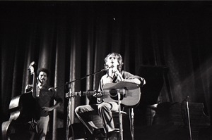 Livingston Taylor in concert: Taylor (acoustic guitar) and Walter Robinson (acoustic bass)