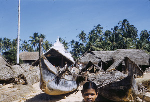 Boats of Keralan fishing village
