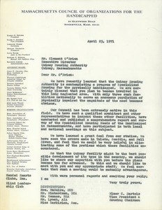 Letter from Elmer C. Bartels to Clement O'Brien