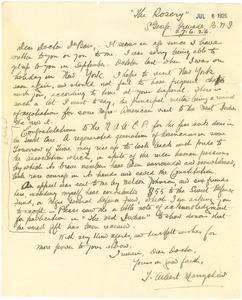 Letter from T. Albert Marryshow to W. E. B. Du Bois