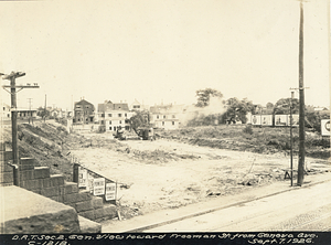 General view toward Freeman Street from Geneva Avenue