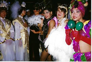 A Photograph of a Group of People Attending a Pride Event in Los Angeles