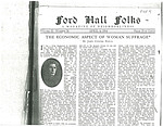 Ford Hall Forum Folks newsletter, vol. 2, no. 24, 04/04/1914