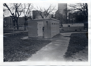 Concrete structure in Boston Common