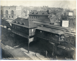 City Square Station from Waverly House