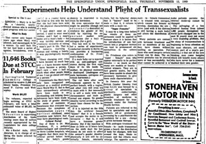 Experiments Help Understand Plight Transsexualists