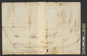 Chart of the east coast of the Yucatan