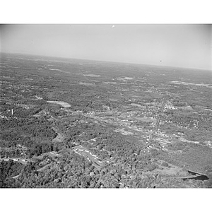 Views of urban and suburban, buildings, roads, unidentified