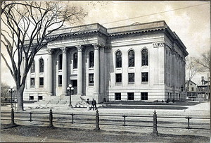 Public library, front & east side