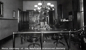 Charles E. Walton, Selectmen's office, December 1913