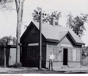 Lowell Street Station, 1929