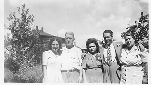 Leite family posing together