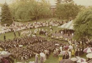Graduation Ceremony in 1979.
