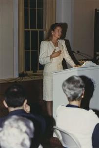 Queen Noor of Jordan Speaks at the Commencement Dinner, IV.