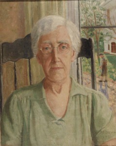 "Portrait of Louise Paine" Alice C. Bevin (1921-1982)