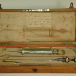Urology instrument set, 1836-1885