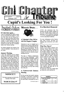Chi Chapter Tribune Vol. 36 Iss. 02 (February, 1997)