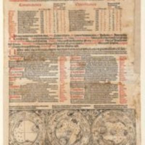 Almanach ad annum 1494