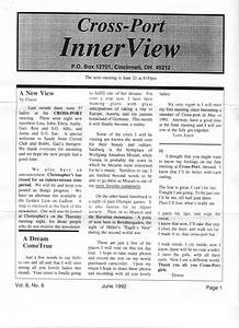 Cross-Port InnerView, Vol. 8 No. 6 (June, 1992)