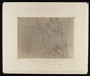 Topographical plan of the Hoosick River valley between the west end of the Hoosac Tunnel and the village of North Adams 1864