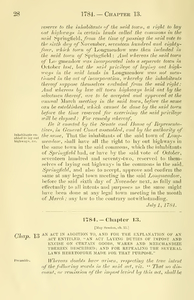 1784 Chap. 0013 An Act In Addition To, And For The Explanation Of An Act Entitled. "An Act Laying Duties Of Impost And Excise On Certain Goods, Wares And Merchandize Therein Described; And For Repealing The Several Laws Heretofore Made For That Purpose."