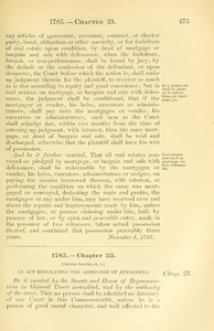 1785 Chap. 0023 An Act Regulating The Admission Of Attorneys.