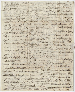 Gideon Mantell letter to Edward Hitchcock, 1845 July 11