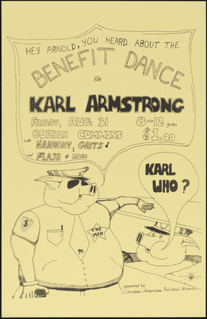 Benefit dance for Karl Armstrong
