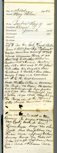 Tewksbury Almshouse Intake Record: Allen, Mary