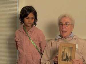 Linda Hearn and Morgan Caruso at the Martha's Vineyard Mass. Memories Road Show: Video Interview