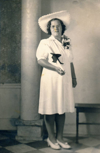 Florence Yelle's graduation photo